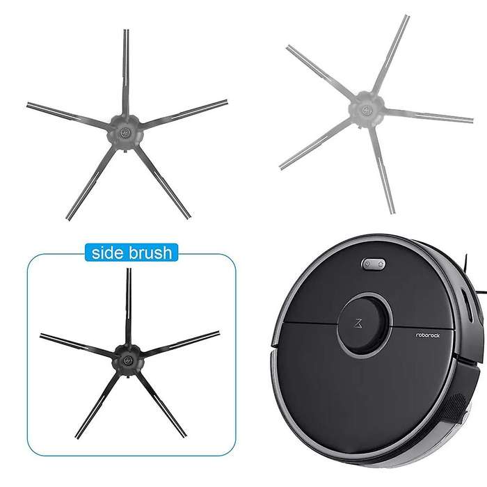 Roller Brush Side Brush Filters for Roborock S7 S7 Plus, T7s T7s Plus