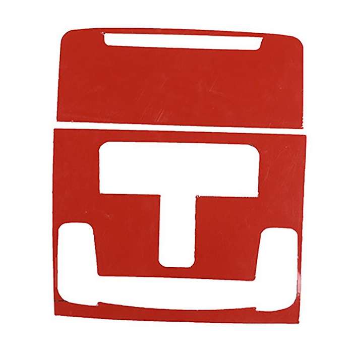 Car Front Reading Light Panel Cover Trim for Honda Civic 2022 Red