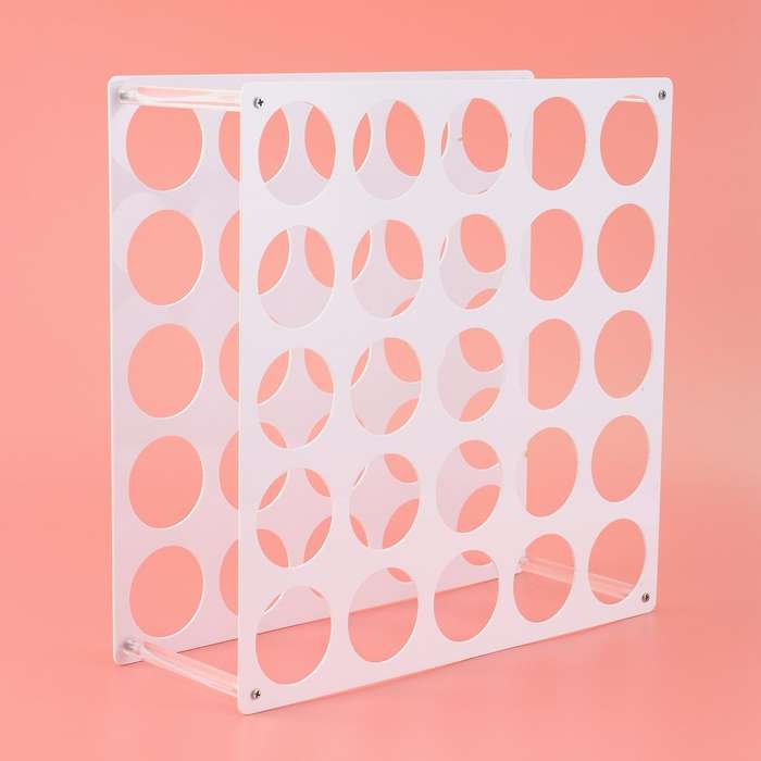 25hole Vinyl Roll Holder Acrylic Vinyl Storage Rack Paper Organiser B