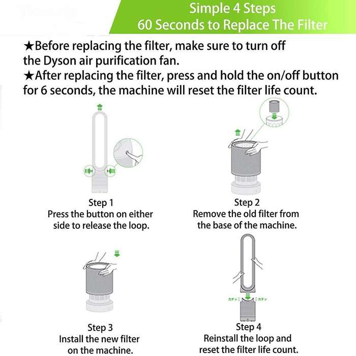 Hepa Filter 967449-04 Filter for Dy-son Dp01 Dp03 Hp03 with Brush