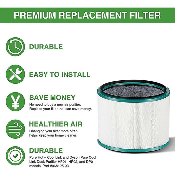 Hepa Filter 967449-04 Filter for Dy-son Dp01 Dp03 Hp03 with Brush
