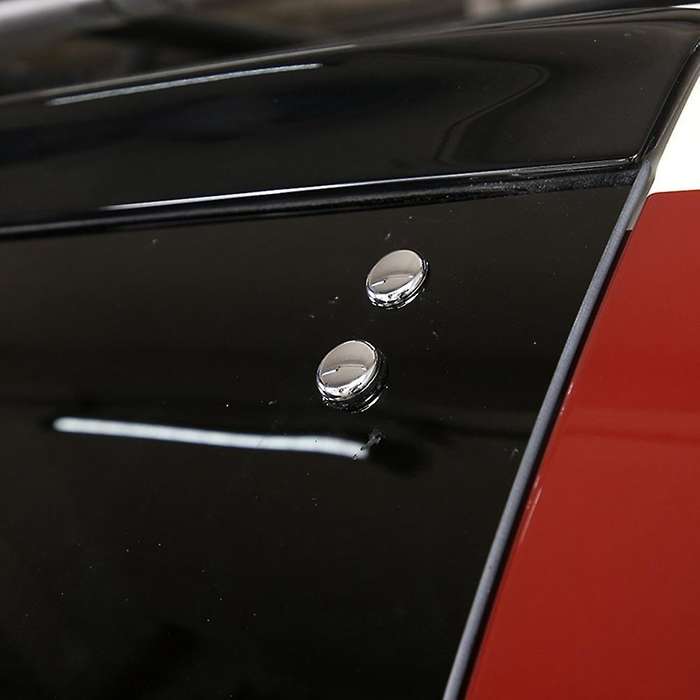 6pcs Rear Tailgate Window Screw Nut Cover for Toyota Fj Cruiser 07-21