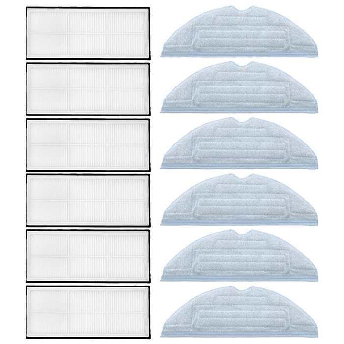 Hepa Filter for Xiaomi Roborock S7 Mop Cloth for Roborock T7s T7plus