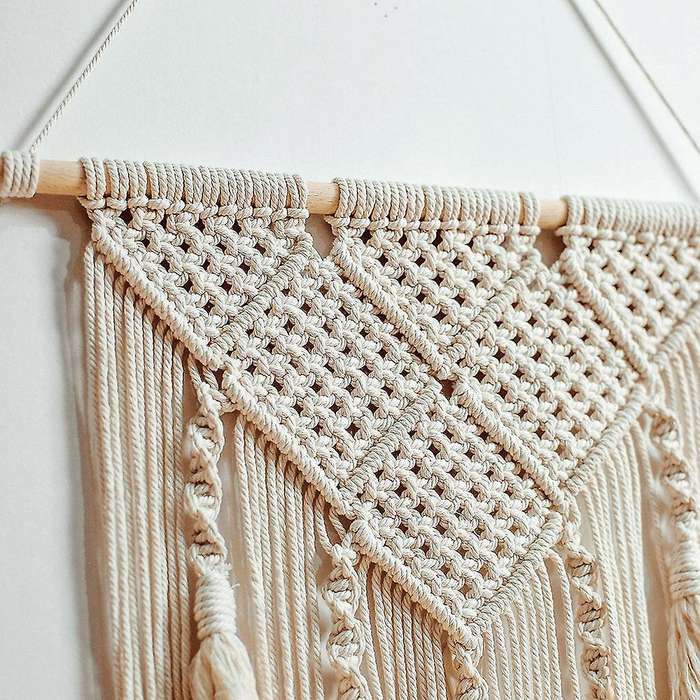 Macrame Wall Hanging Boho Wall Decor Woven Tapestry Bohemian Wall Art