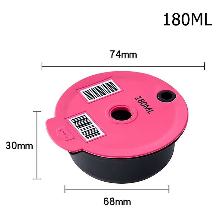Coffee Capsule Cup for Bo-sch Tassimo Machines Tas1401gb Vivy,180ml