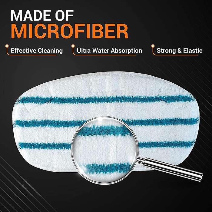 Steam Mop Pad for Pursteam Thermapro 10-in-1 Reusable - Pack Of 10