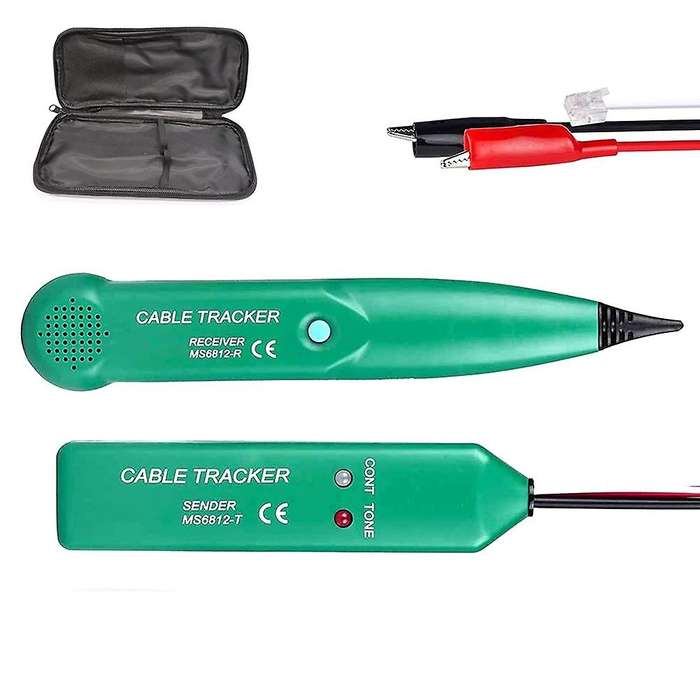 Professional Ms6812 Lan Network Cable Tester Telephone Phone Tracker