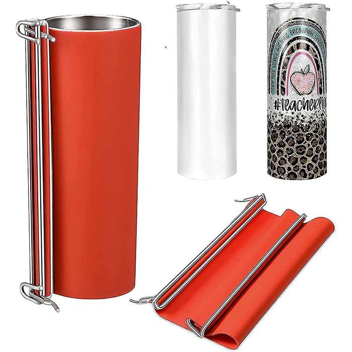 Silicone Wrap for Sublimation Tumblers 30oz for Clamp Fixture B