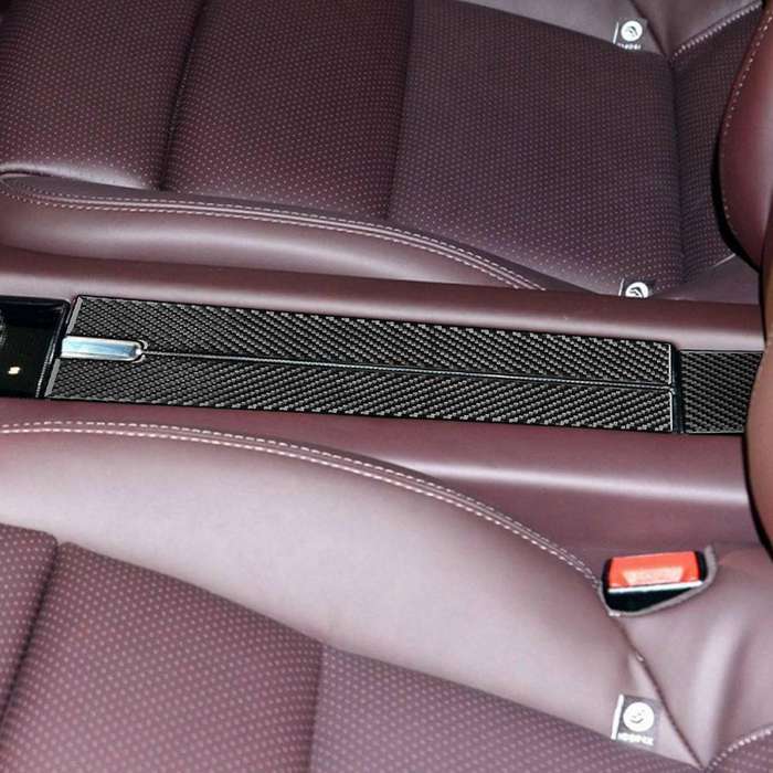 Car Rear Armrest Box Panel Decoration Cover Trim Sticker Decal