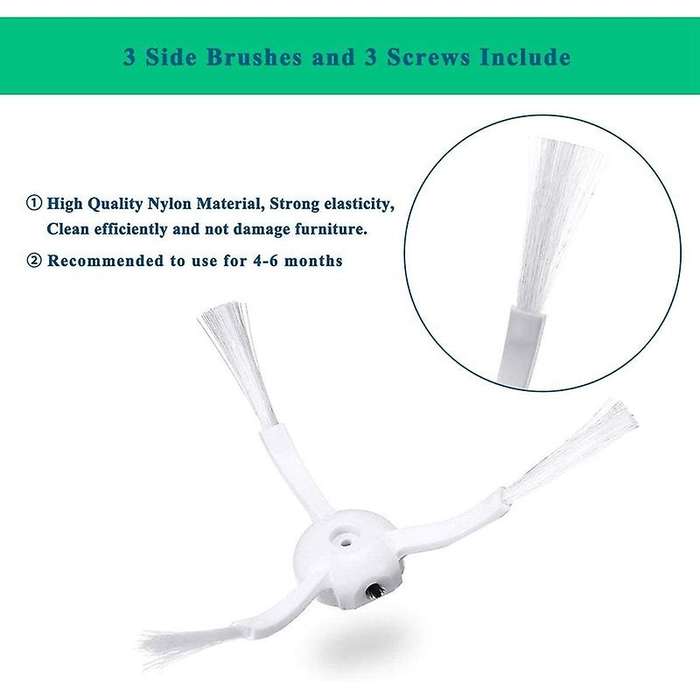 Main Brush Side Brush Filter for Xiaomi Roborock S50 S51 S55 S5 S6