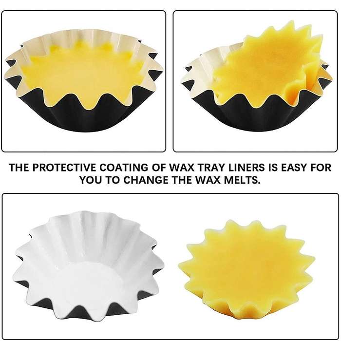 Reusable Wax Melt Warmer Liners Wax Tray for Scented Wax Warmers