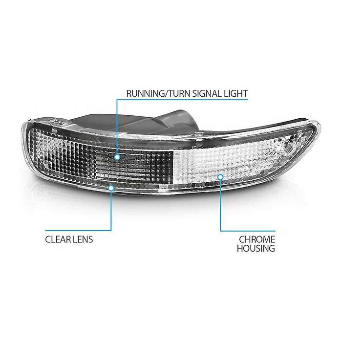 Car Front Bumper Light Signal Light Lamp for Toyota Corolla 1993-1997