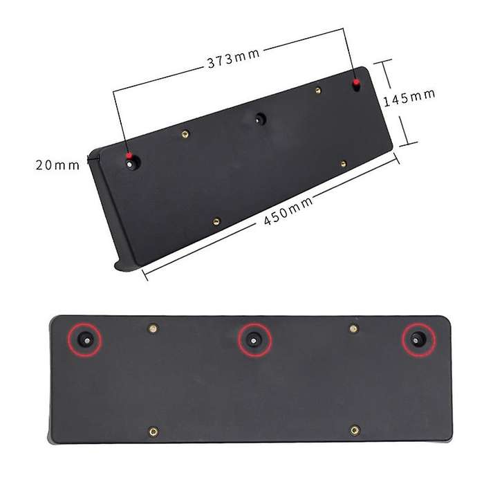 Front License Plate Frame for 5 Serie F10 F11 F18 Xdrive 2014-2018