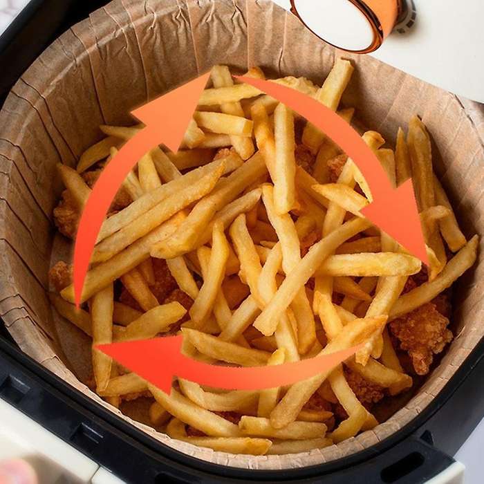20pcs Air Fryer Parchment Paper Liners Non-stick Disposable Air B