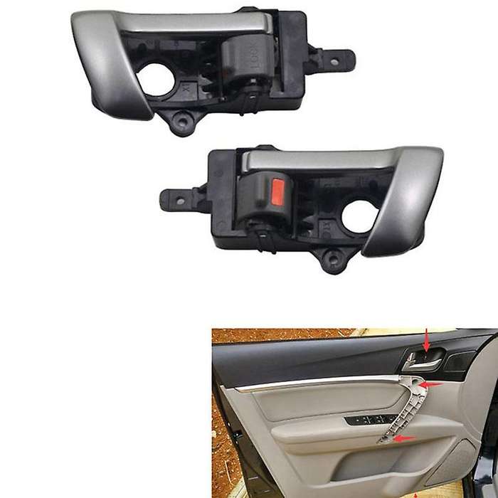 2pcs Left Right Interior Door Handle for Hyundai Santa Fe 2007-2012