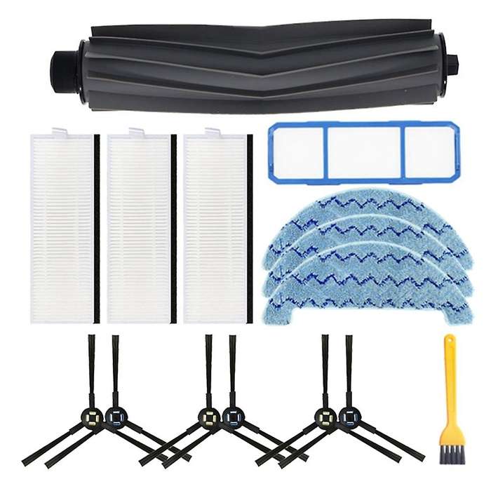 Side Brush Rubber Main Brush Hepa Filter Dust Filter for Ilife A7 A9s
