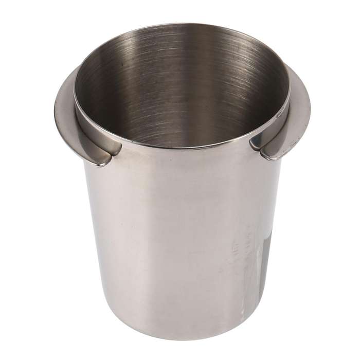 58mm Stainless Steel Dosing Cup Set,with Coffee Cleaning Brush,silver