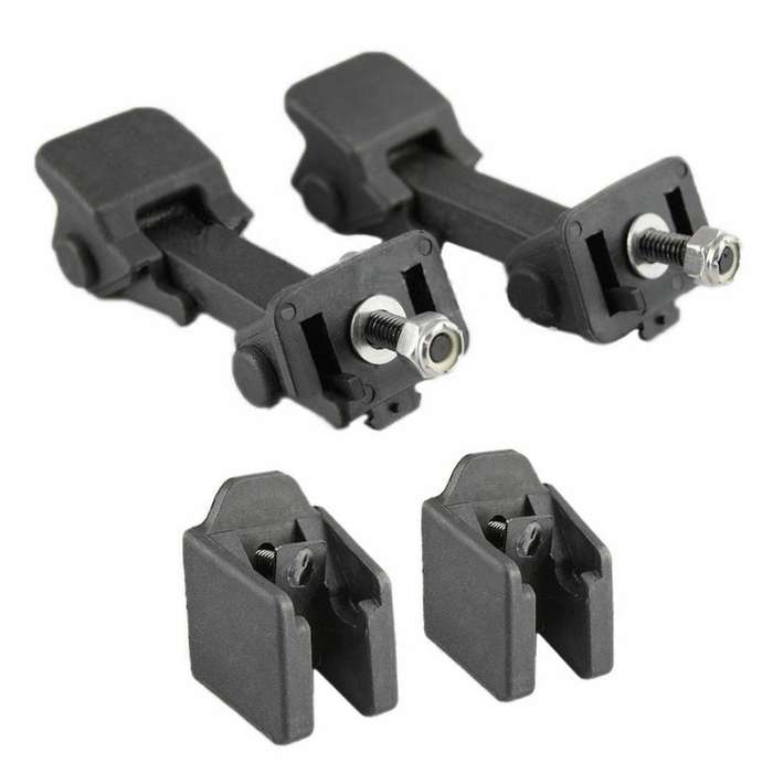 1 Pair Front Hood Latch Catch & Bracket for Jeep Wrangler Tj 97-06