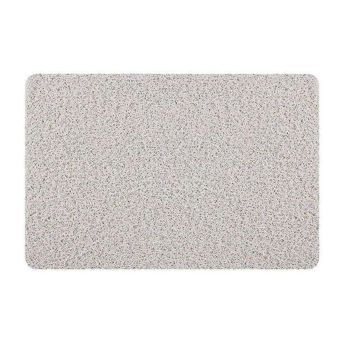 Bath Mat, 24x16inch, Bathtub Mats, Pvc Loofah Shower Stall Mats White
