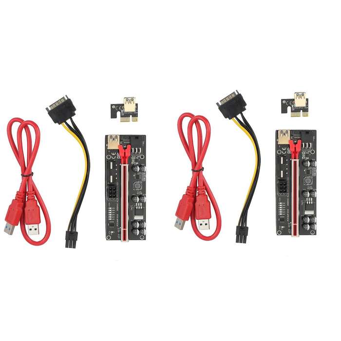 Ver010s Usb3.0 Pci-e Riser Ver010 Plus Express 1x 4x 8x 16x(2set)