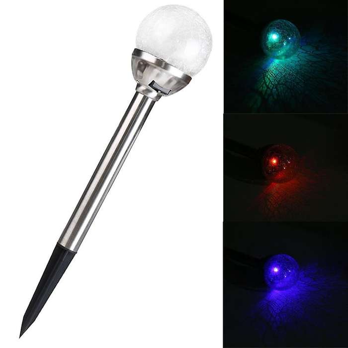 2 Pack Solar Outdoor Lights Garden, Pathway Lights for Patio, Garden