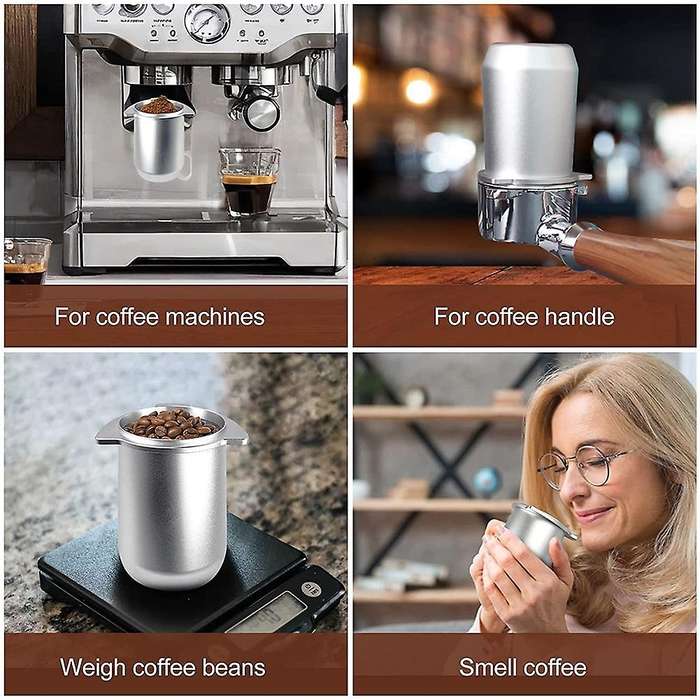 Dosing Cup 54mm, Coffee Powder Picker Coffee Accessories Binaural B