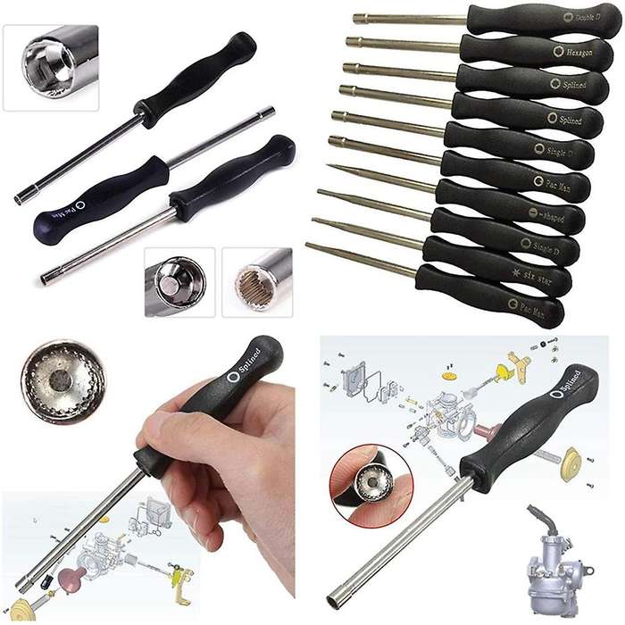 Carburetor Adjusting Tools for 2 Cycle Chainsaw Weed Eater