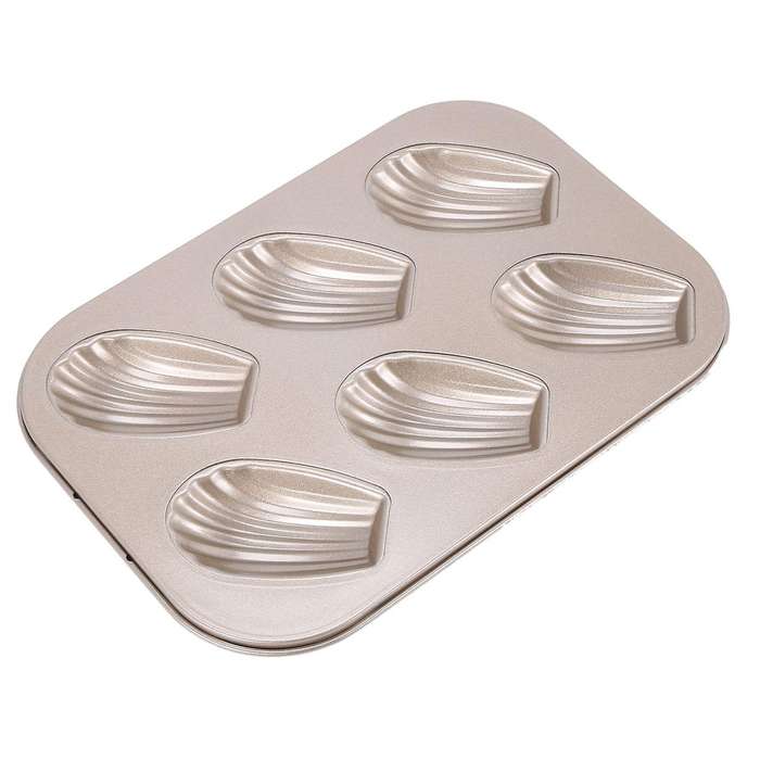 Madeleine Pans,3 Pack Nonstick Cat Claws Shape Baking Pans,baking