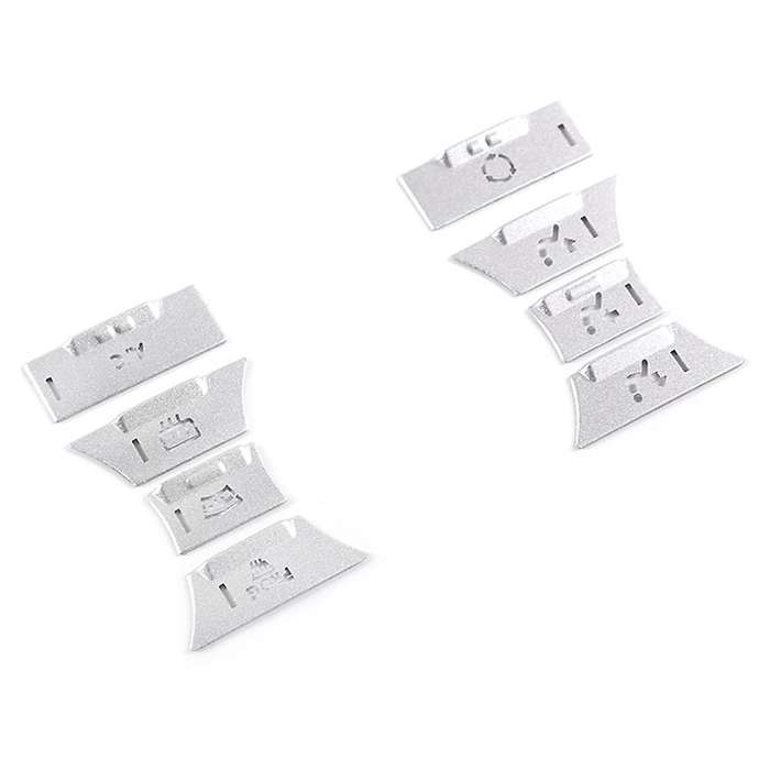 For 2009-2012 Freelander 2 Console Air Conditioning Button Sticker