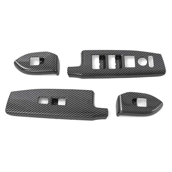 Carbon Fiber Car Window Glass Switch Cover for Honda Odyssey 2022