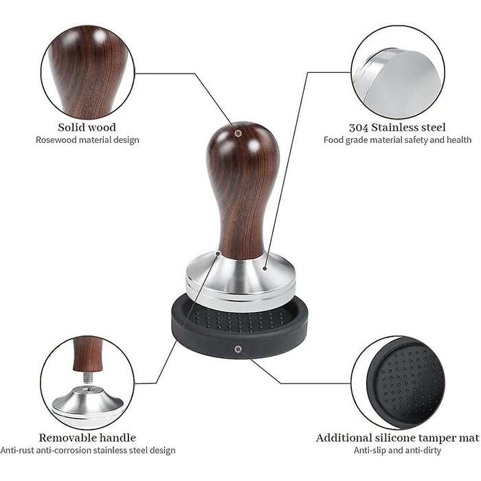 58mm Coffee Tamper Espresso Press for Coffee Machine Accessory