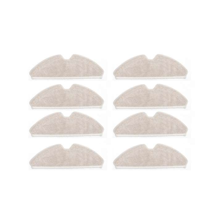 8 Pcs Mop Rag Replacement Spare Parts Accessories for Uoni V980 Plus