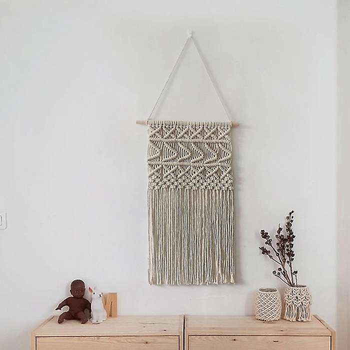 Macrame Wall Hanging Woven Tapestry Boho Chic Pendant Home Decor