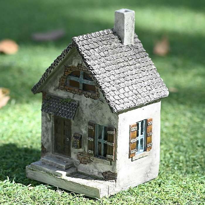 Miniature Fairy Garden House Rustic Fairy Cottage Woodland Fairy Home
