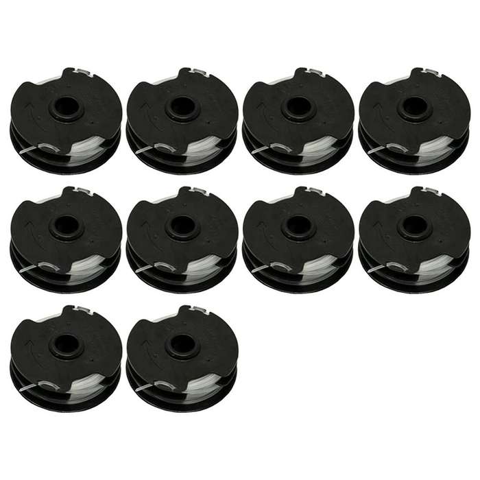 10pc Thread Spool for Parkside Cordless Grass Trimmer Prta 20-li C3