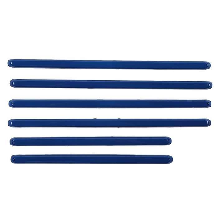 Car Tail Box Decoration Strip for Jeep Wrangler Jl Abs Blue