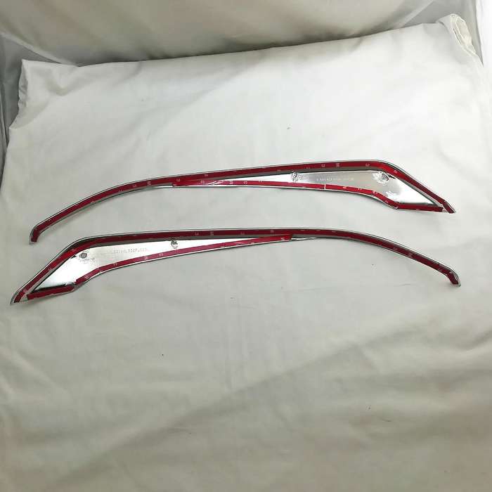 For Honda Hr-v Vezel Chrome Front Bumper Lip Anti-scratch Strip Trim