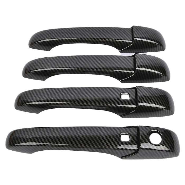 Car Door Handle Trim Door Handle with Carbon Pattern for Jeep