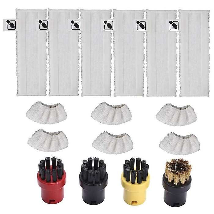 Microfibre Floor Cloth Round Brushes for Karcher Easyfix Sc2 Sc 3 Sc4