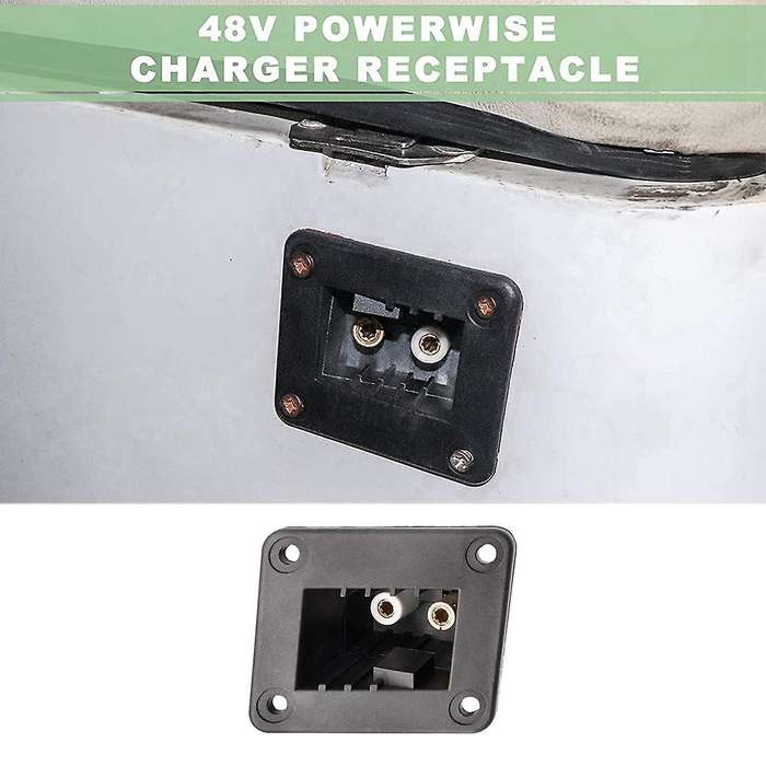 For Ezgo Txt Medalist 48v Power Wise Charger Receptacle