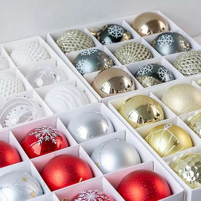 Christmas Ball Party Hanging Ornaments Decorations for New Year-a