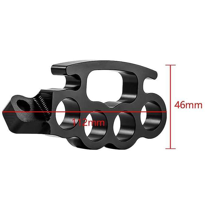 Flying Knuckle Control Pegs Foot Pegs Pedal Fit for V-rod Sportster