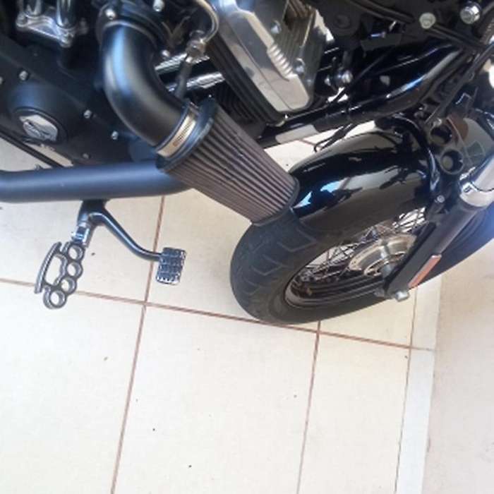 Flying Knuckle Control Pegs Foot Pegs Pedal Fit for V-rod Sportster