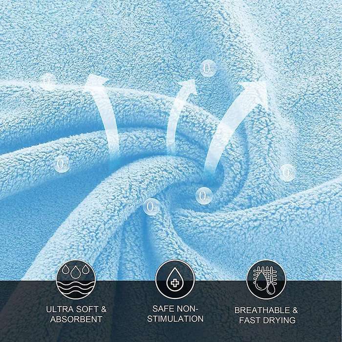 24pcs Super Soft Towel Set Super Absorbent Coral Velvet 30x30cm