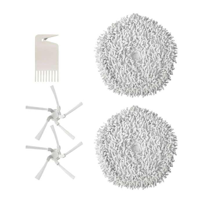 5 Pcs Parts for Xiaomi Dreame W10 W10 Pro Robot Mop Cloth Side Brush