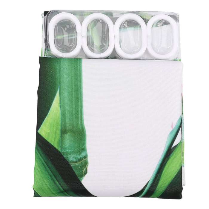 India Spa Shower Polyester Waterproof Bath Curtains 1.8x1.8cm