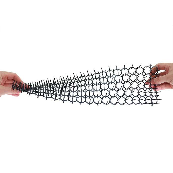 10pcs Cat Scat Spike Mats - Anti Digging Flexible Safe Pad 49cmx13cm