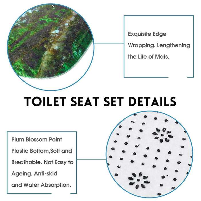 Bathroom Curtain with 12x Hooks Water-repellent Shower Curtain