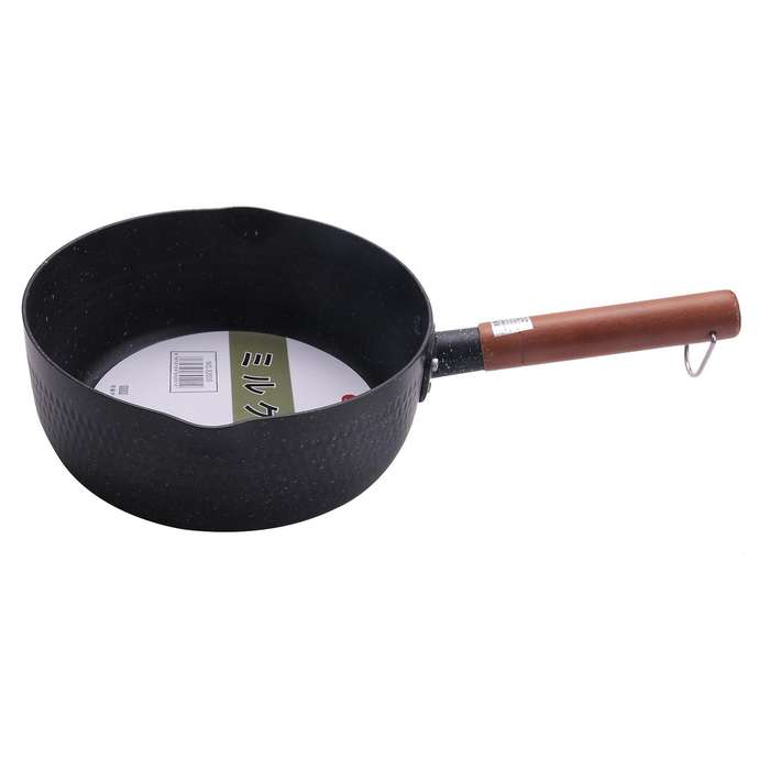 20cm Soup Stock Pots Maifan Stone Cookware Wooden Handle Milk Pot