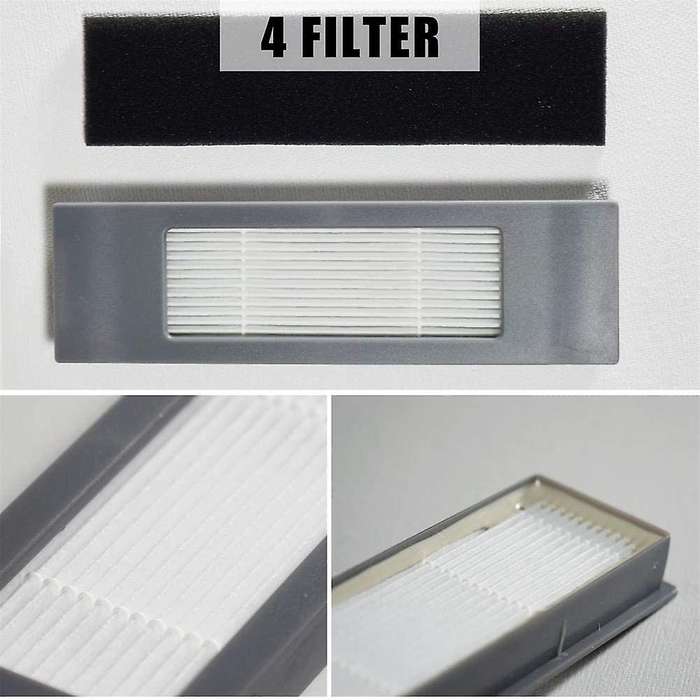 15pcs Roller Side Brush Filter Mop for Ecovacs Deebot Ozmo 920 / 950